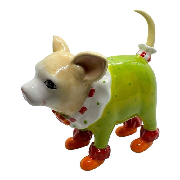 Patience Brewster Krinkles Chihuahua & Boston Terrier Salt & Pepper Shakers - Picture 11 of 14